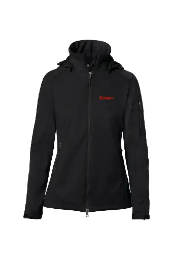 Positec Damen Softshelljacke Schwarz