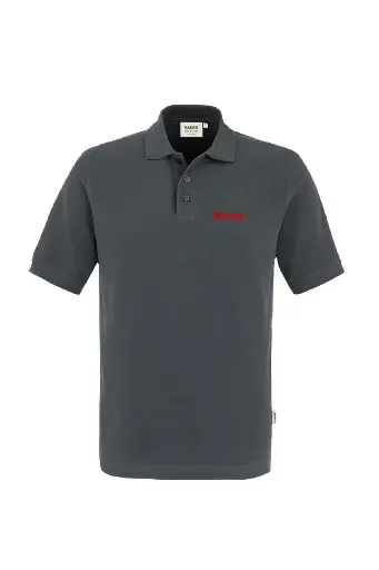 Positec Herren Poloshirt Anthrazit