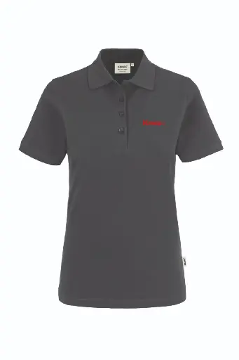 Positec Damen Poloshirt Anthrazit
